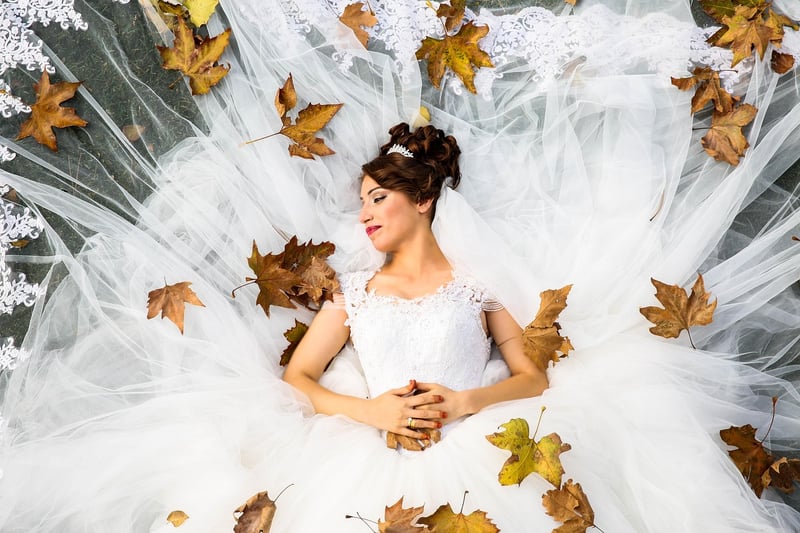 Celestial-Inspired Wedding Dress
